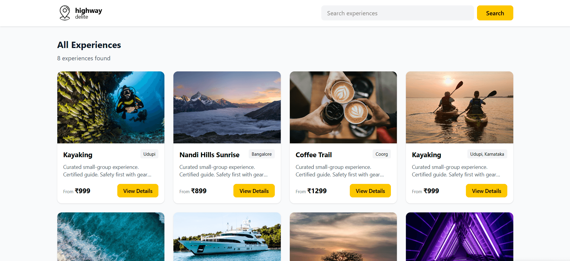 Highway delite - Case study by Yogesh Gadhewal