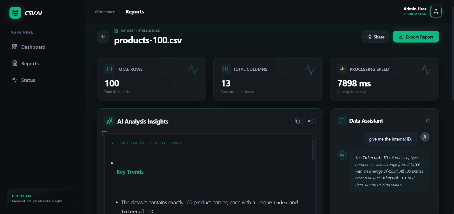CSV-AI - Case study by Yogesh Gadhewal